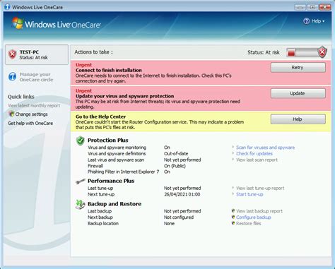 windows live onecare service desk edition in metal box|windows live onecare download.